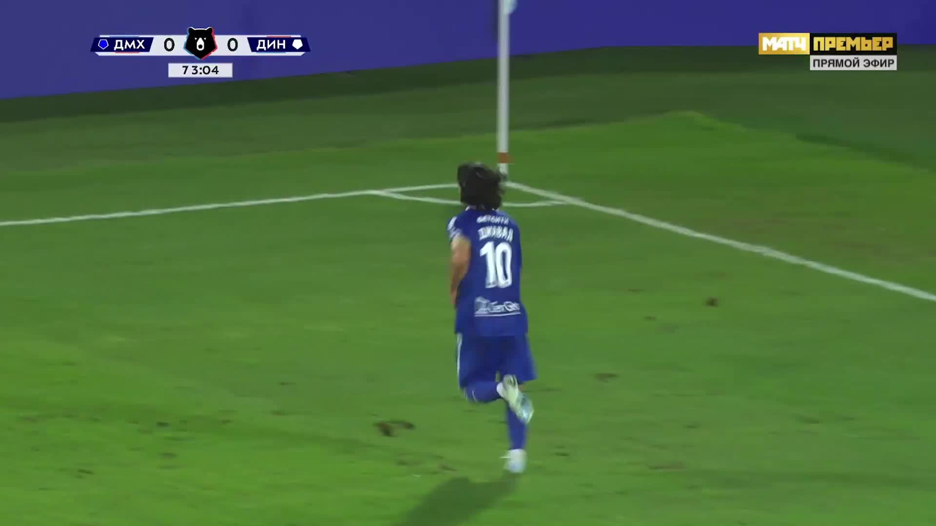   گلزنی حسین‌نژاد در دیدار امشب دینامو ماخاچ قلعه مقابل دینامو مسکو