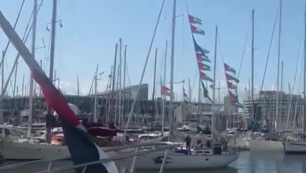   بزرگ‌ترین ناوگان همبستگیِ بین‌المللی به‌سمت غزه حرکت کرد