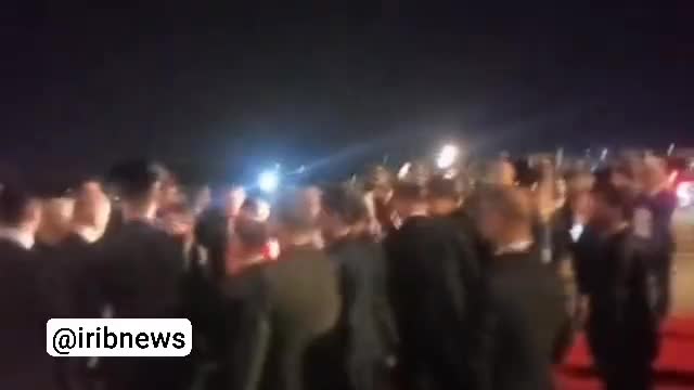   لحظه ورود پزشکیان به تیانجین چین برای شرکت در اجلاس سران سازمان همکاری شانگهای