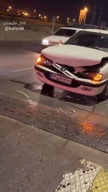   شرایط شوکه‌کننده مرسدس بنز بعد از تصادف با پژو پارس!