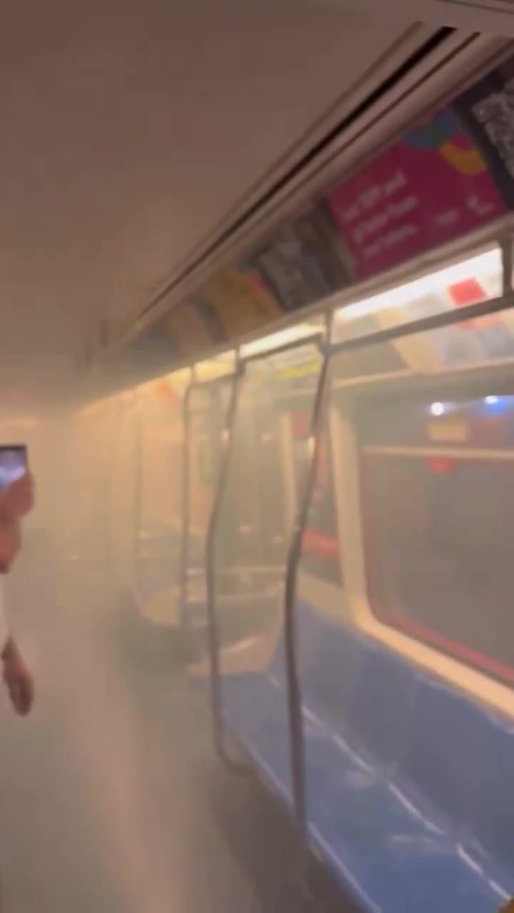   آتش‌سوزی وحشتناک در مترو آمریکا