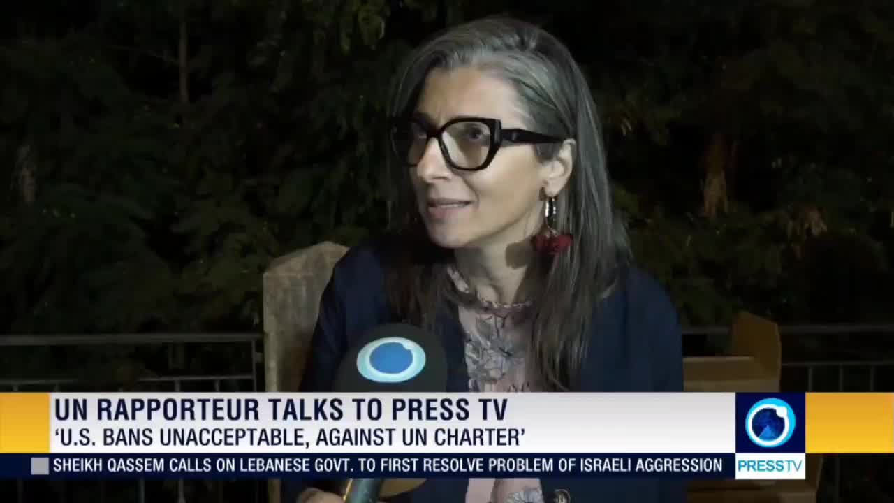    فرانچسکا آلبانیز در واکنش به تحریم شدنش توسط آمریکا: تحت حمله‌ام، مثل هرکسی که...