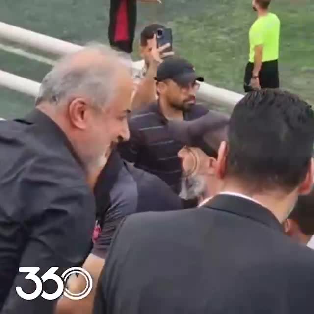   برخورد گرم وحید هاشمیان و ریکاردو ساپینتو