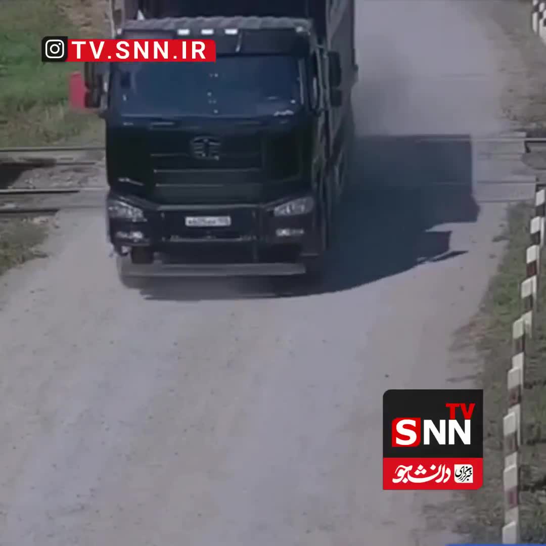   برخورد سهمگین قطار با کامیون در روسیه