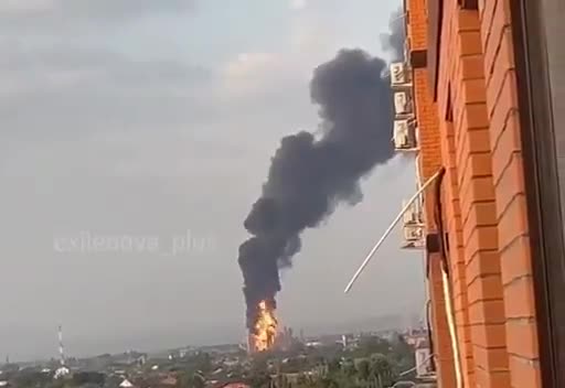   حمله پهپادی اوکراین به پالایشگاه آفیپسکی در کراسنودار روسیه