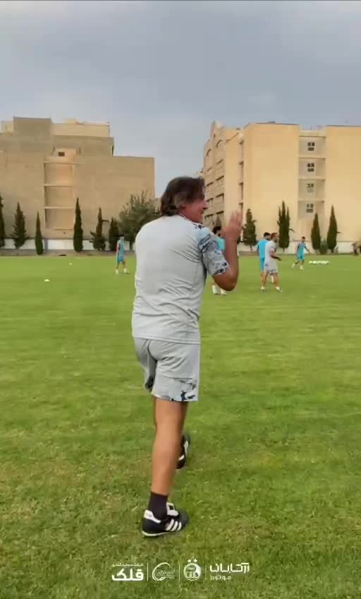   تصاویری از حضور کلارنس سیدورف در محل تمرین استقلال