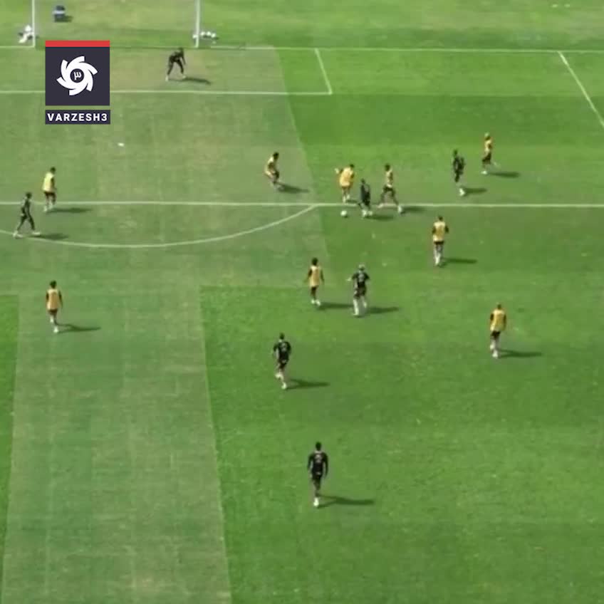   گل تماشایی نیمار در تمرینات سانتوس