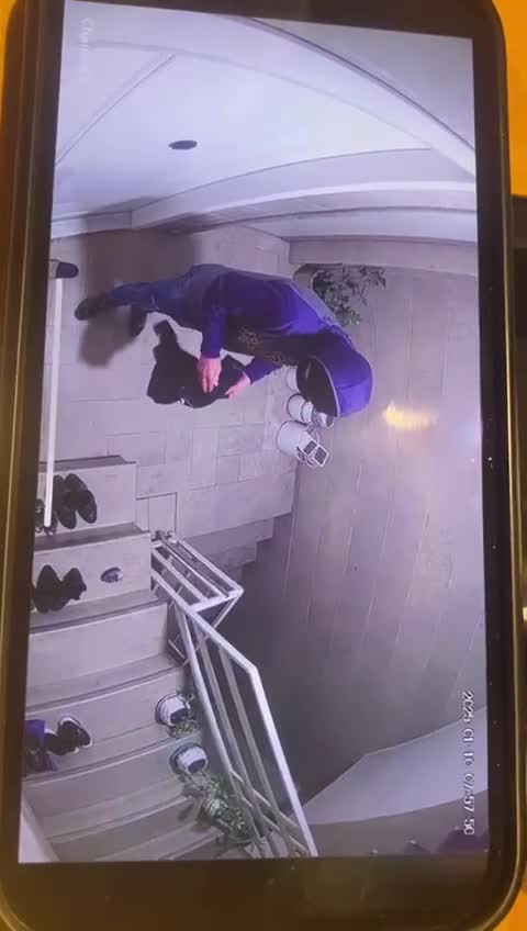   تصاویر دوربین‌های مداربسته از سرقت کفش‌ در گیشا!