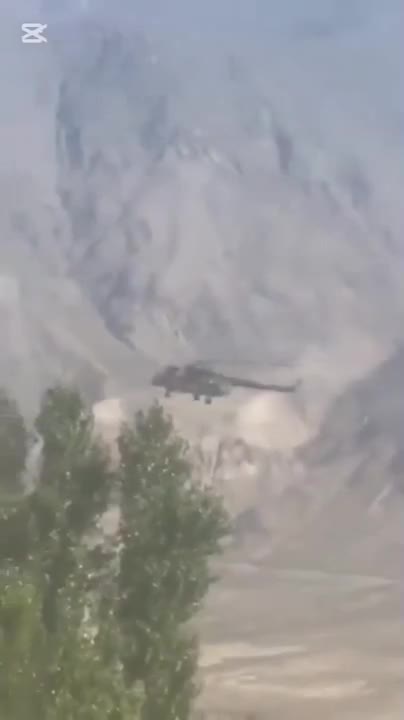   اولین تصاویر از محل سقوط بالگرد نظامی در پاکستان