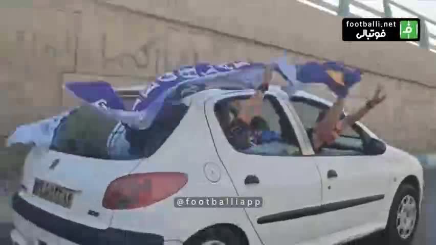   اسکورت جالب استقلالی‌ها در اهواز