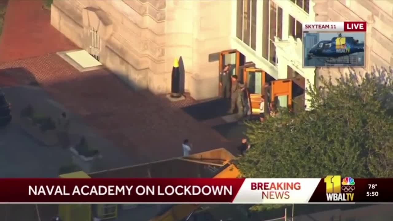   تیراندازی در آکادمی نیروی دریایی آمریکا در ان‌ناپولیس