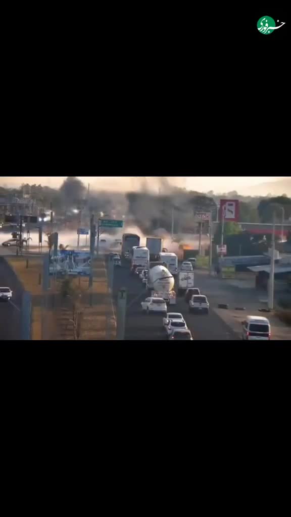   ویدئویی از لحظه انفجار لوله انتقال گاز در مکزیک