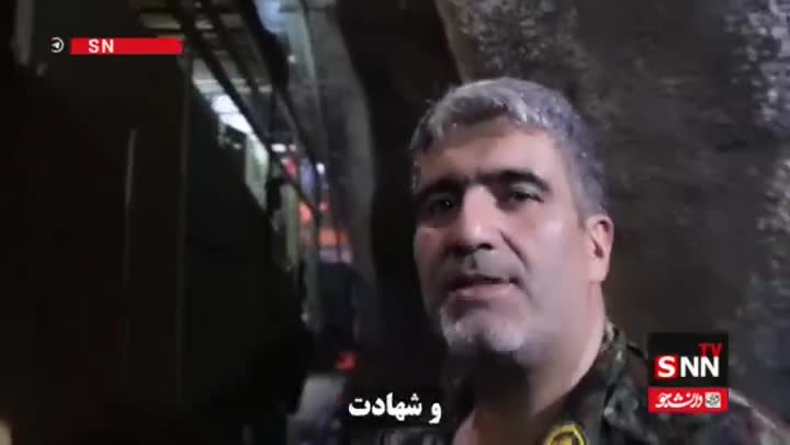   صحبت‌های سرهنگ دوم پاسدار شهید مهدی شیروانی ساعاتی قبل از شهادت در کنار لانچر پرتاب موشک