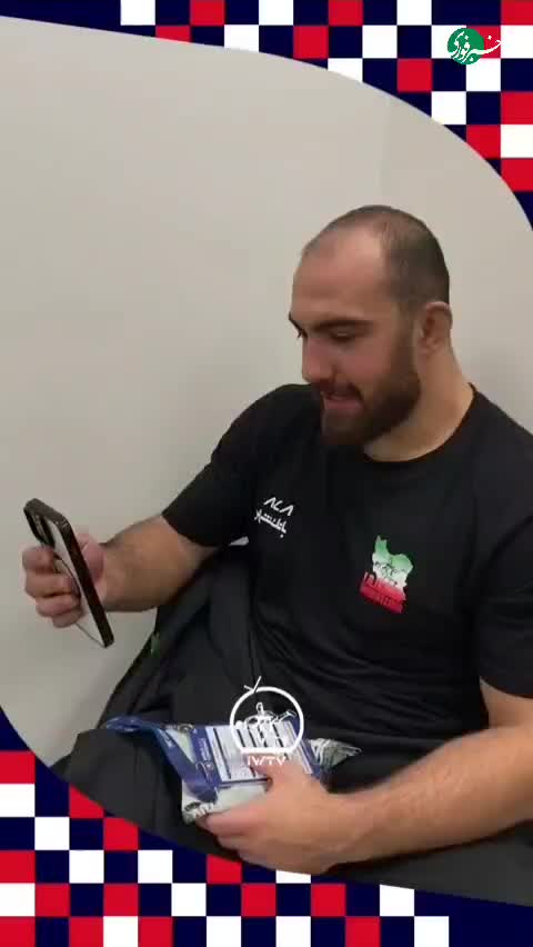   اولین کار امیرحسین زارع بعد از قهرمانی؛ مکالمه احساسی با مادر