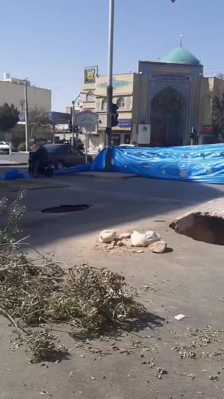   چهارمین فرونشست در اصفهان در چند هفته‌ اخیر