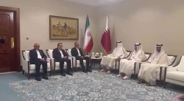   پزشکیان با امیر قطر دیدار کرد