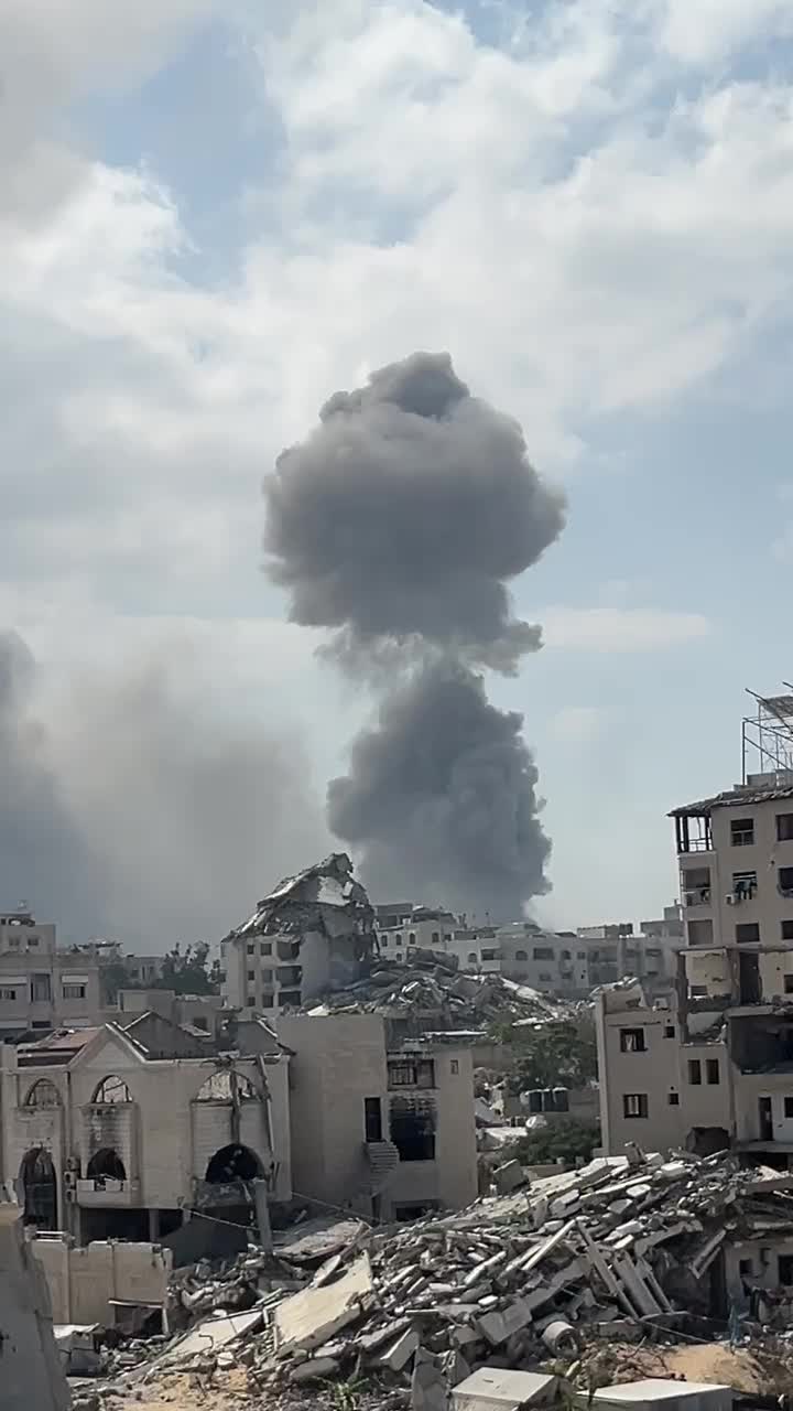   موج تازه حملات هوایی سنگین اسرائیل به غزه