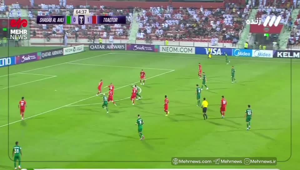    گل تساوی‌بخش شباب‌الاهلی به تراکتور؛ سوقات یک امتیازی تی‌تی‌ها از امارات