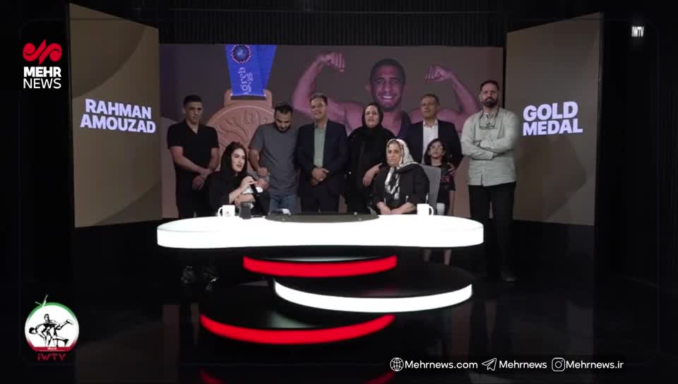  واکنش همسر رحمان عموزاد به پیروزی برابر قهرمان المپیک