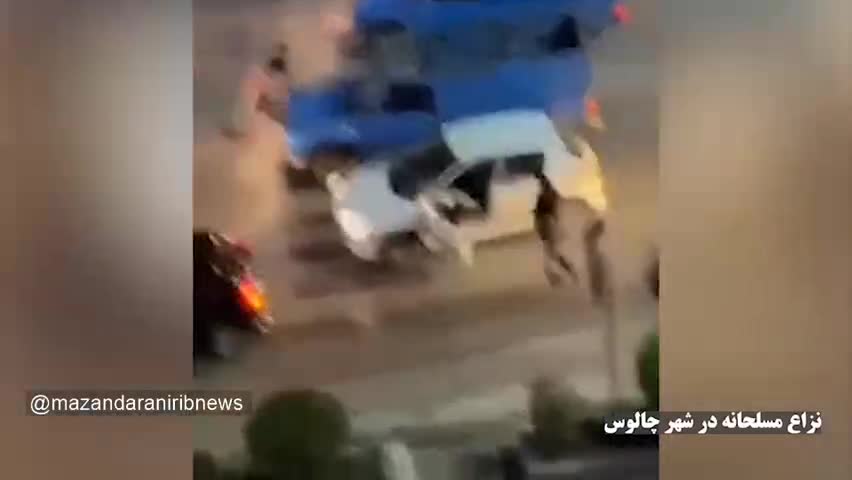   لحظه دستگیری راننده مسلح جاده چالوس در آذربایجان غربی