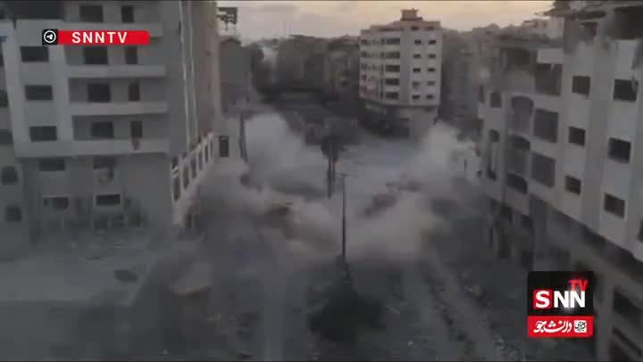   حضور تانک‌های اسرائیل در غزه