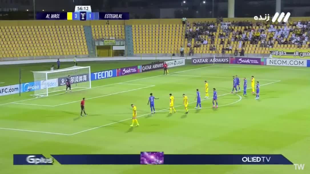   آبی‌ها باز هم گل خوردند؛ گل چهارم الوصل از روی نقطه پنالتی