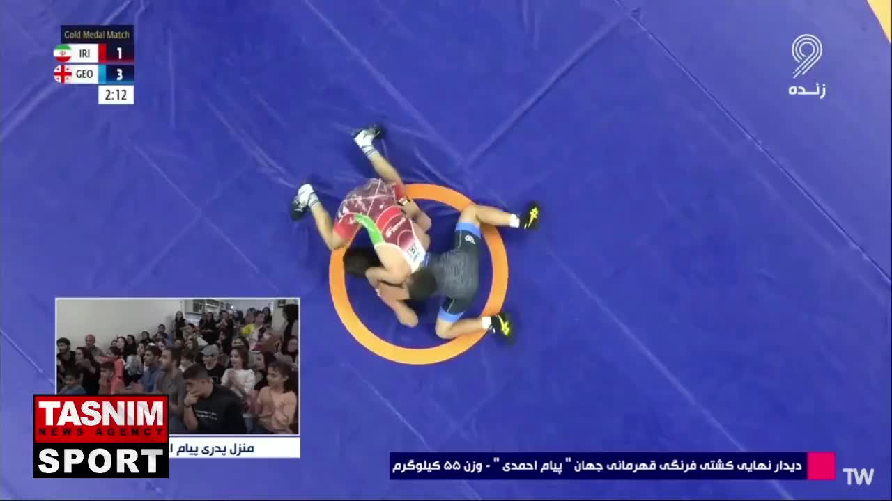   احمدی 18 ساله، نقره جهان را کسب کرد