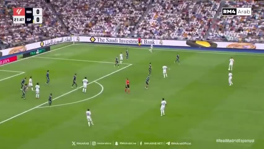   سوپرگل رئال مادرید به اسپانیول با یک شوت استثنایی