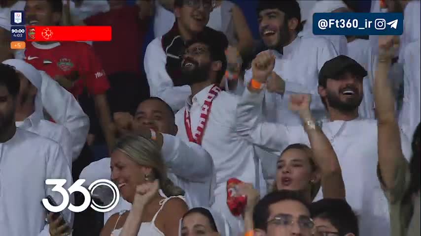    تک گل پیروزی‌بخش «سردار آزمون» در بازی امشب شباب الاهلی مقابل النصر