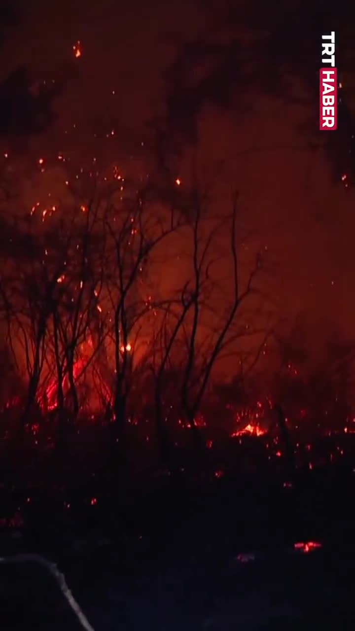   آنتالیا در آتش؛ تخلیه گردشگران از هتل‌های تفریحی