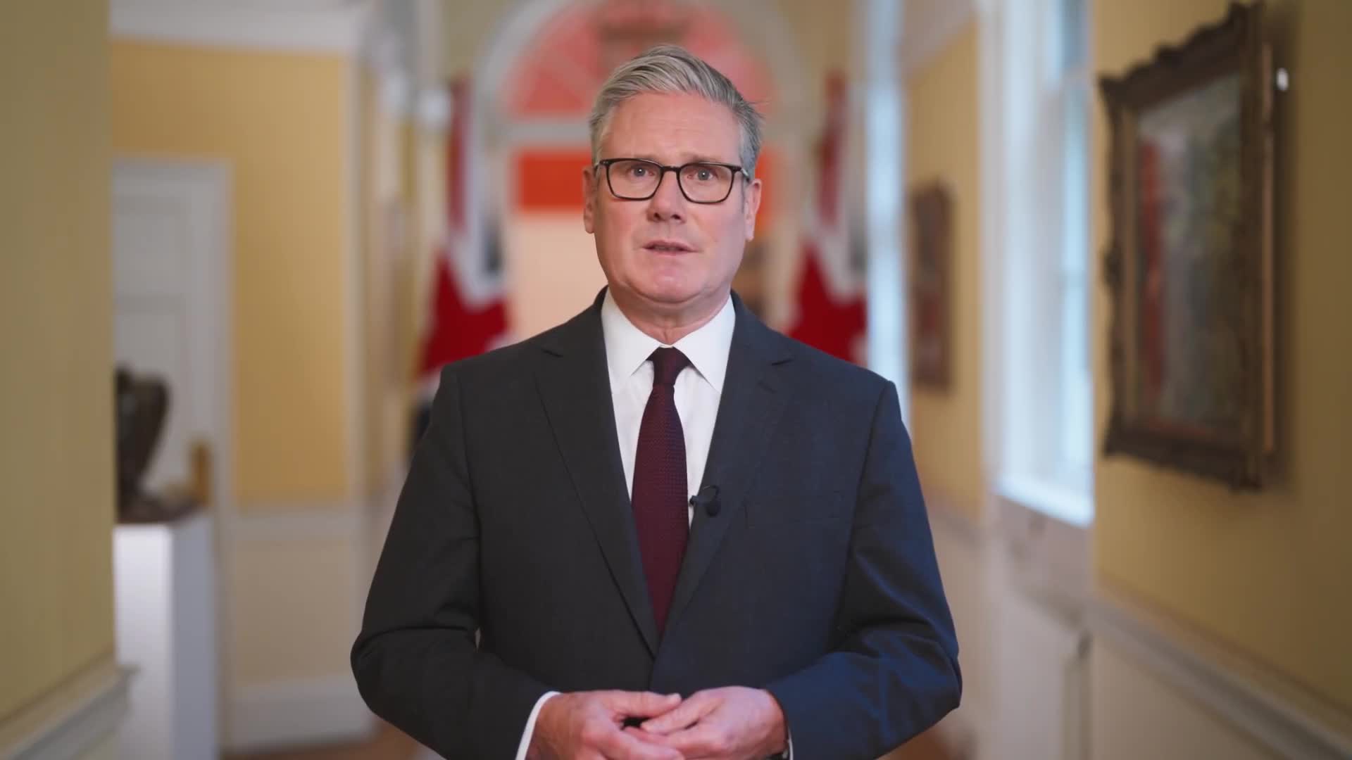   به رسمیت شناختن کشور فلسطین توسط نخست وزیر بریتانیا