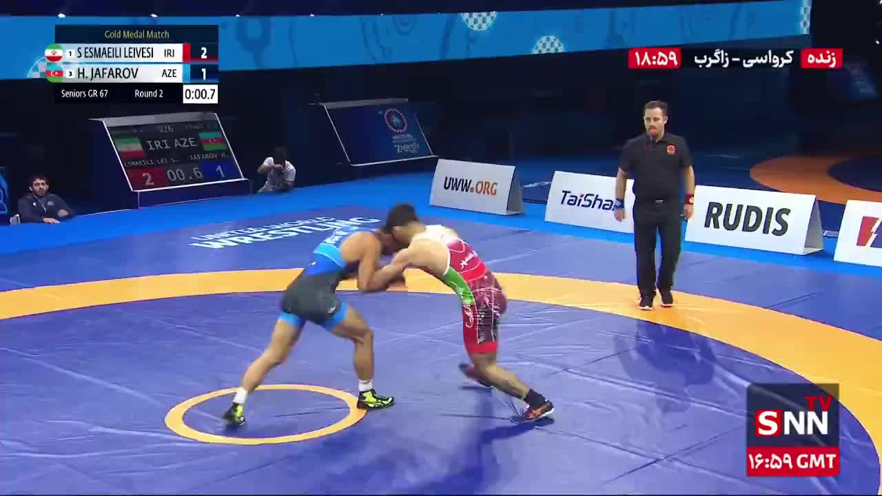   سعید اسماعیلی با اقتدار طلایی شد