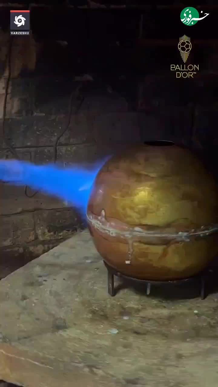   پشت‌صحنه ساخت توپ طلا؛ نماد درخشان فوتبال چگونه شکل می‌گیرد؟