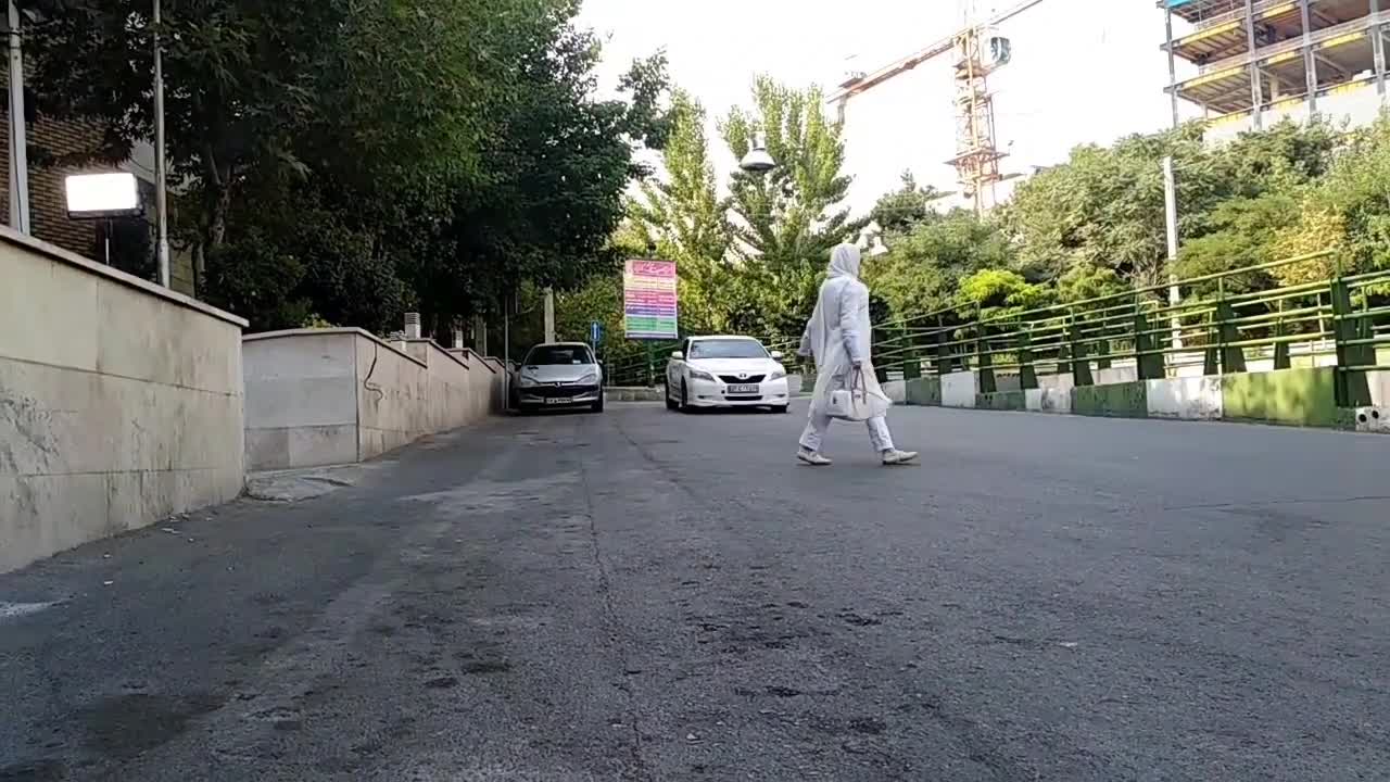   ویدیو تماشایی از بدلکاری مژگان صادقی