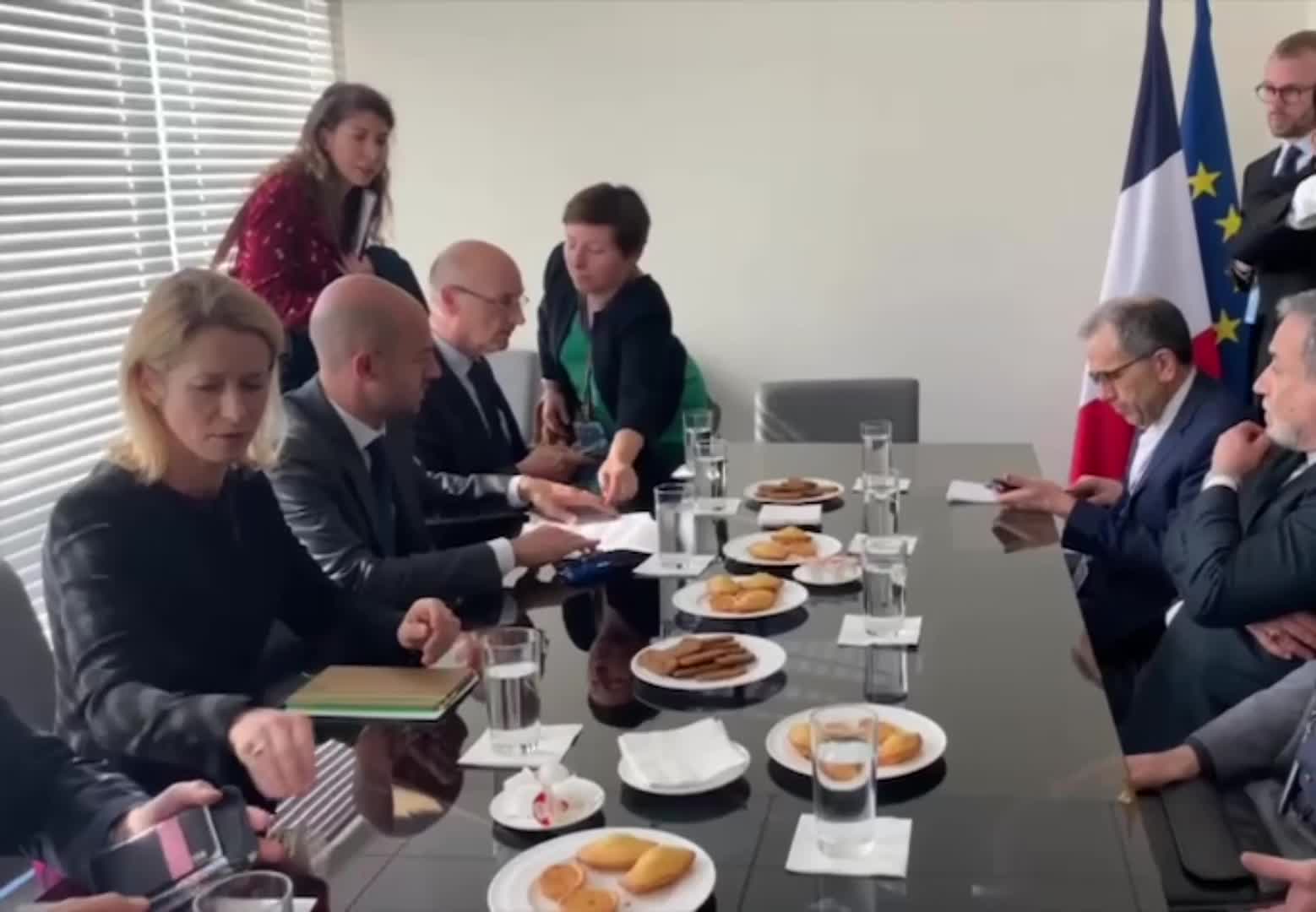 اولین تصاویر از آغاز مذاکرات ایران و تروئیکای اروپا!