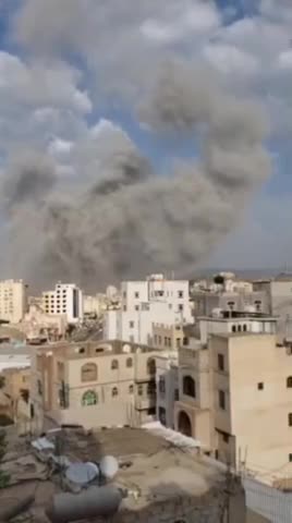   تصاویری از حملۀ رژیم اسرائیل به صنعاء