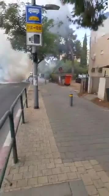   انفجار یک خودرو در خیابان لاگواردیای تل‌آویو