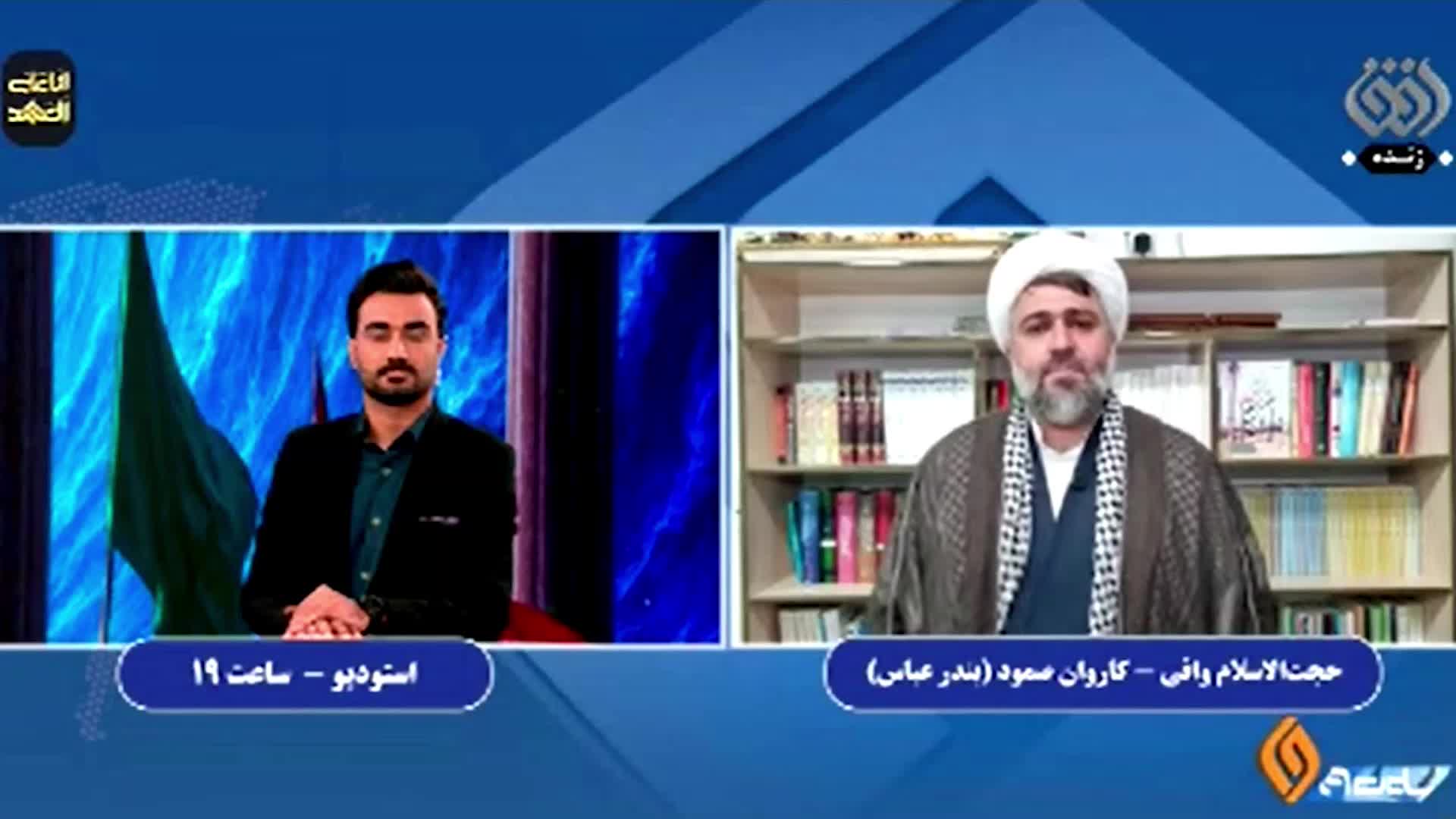   حجت الاسلام وافی روی آنتن زنده شبکه افق: با کشتی از بندرعباس به سمت غزه حرکت می‌کنیم!