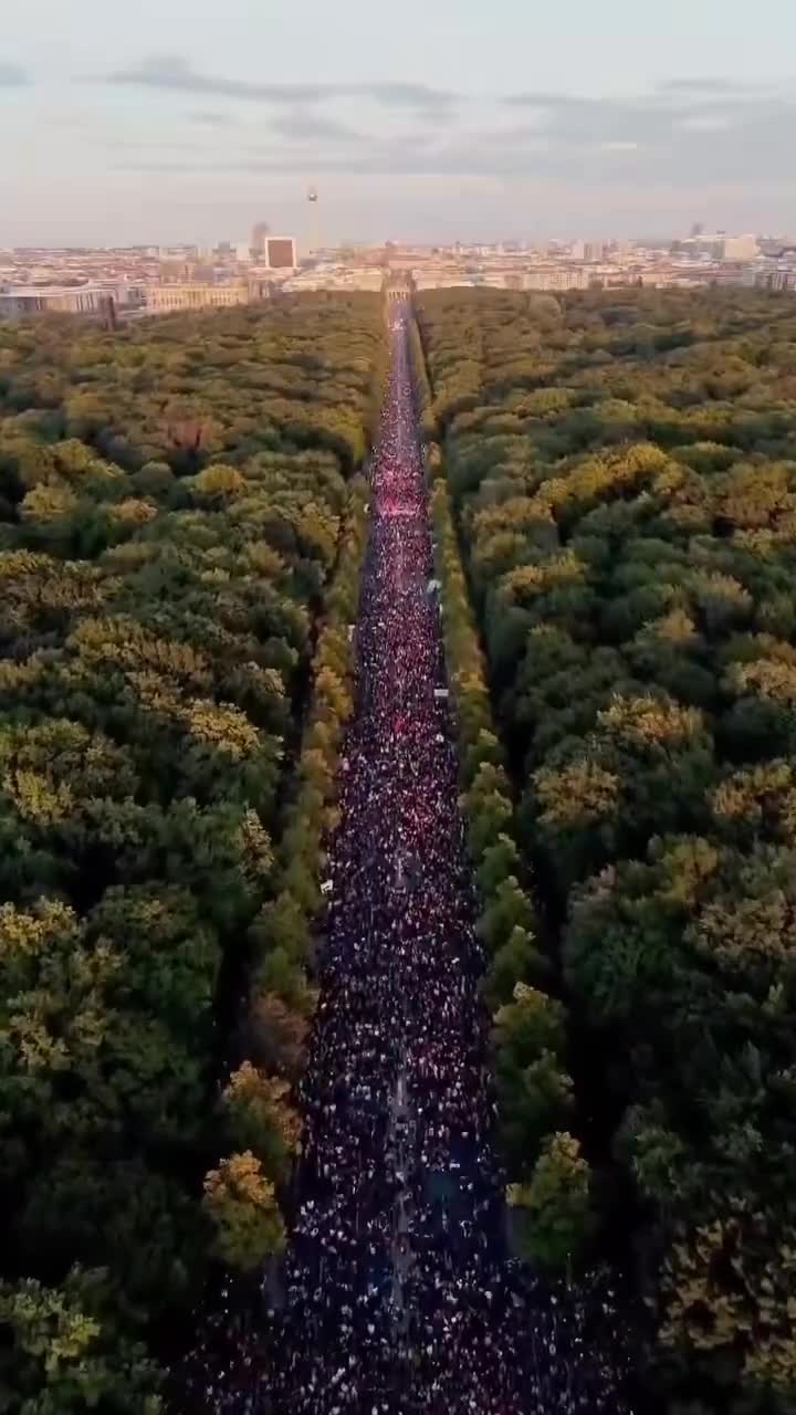   بزرگ‌ترین تظاهرات در برلین علیه اسرائیل در غزه