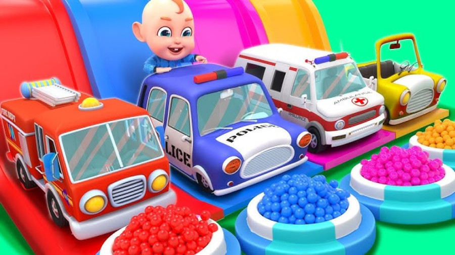 برنامه کودک ماشین بازی / ماشین بازی کودکانه / ماشین پلیس / کودک سرگرمی ماشین