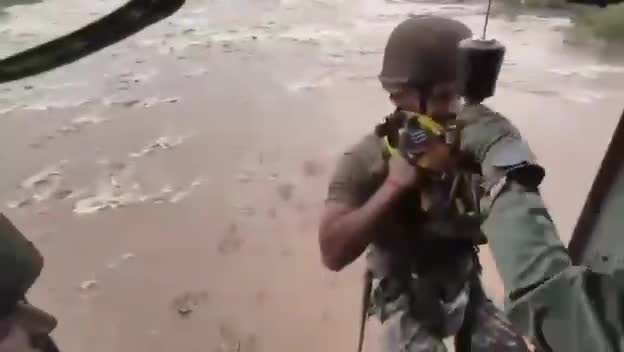   عملیات جسورانه نیروی  هوایی هند برای نجات یک فرد غیر نظامی