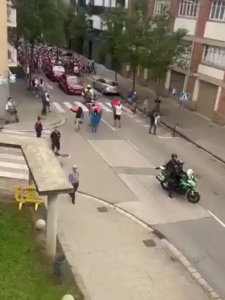   درگیری و تنش در اسپانیا به‌خاطر دوچرخه‌سواران اسرائیلی