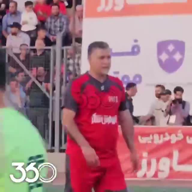   تشویق پرشور علی دایی از سوی هواداران اردبیلی