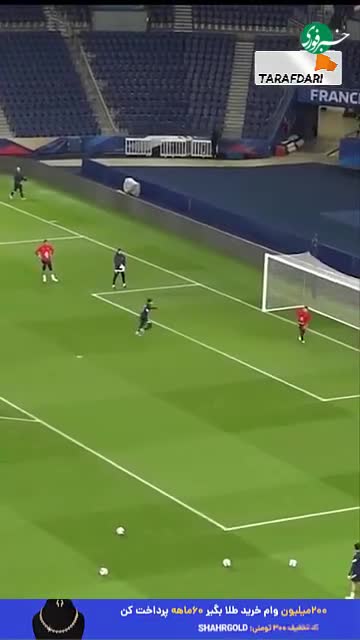   گل فوق‌العاده کیلیان امباپه در تمرینات تیم ملی فرانسه