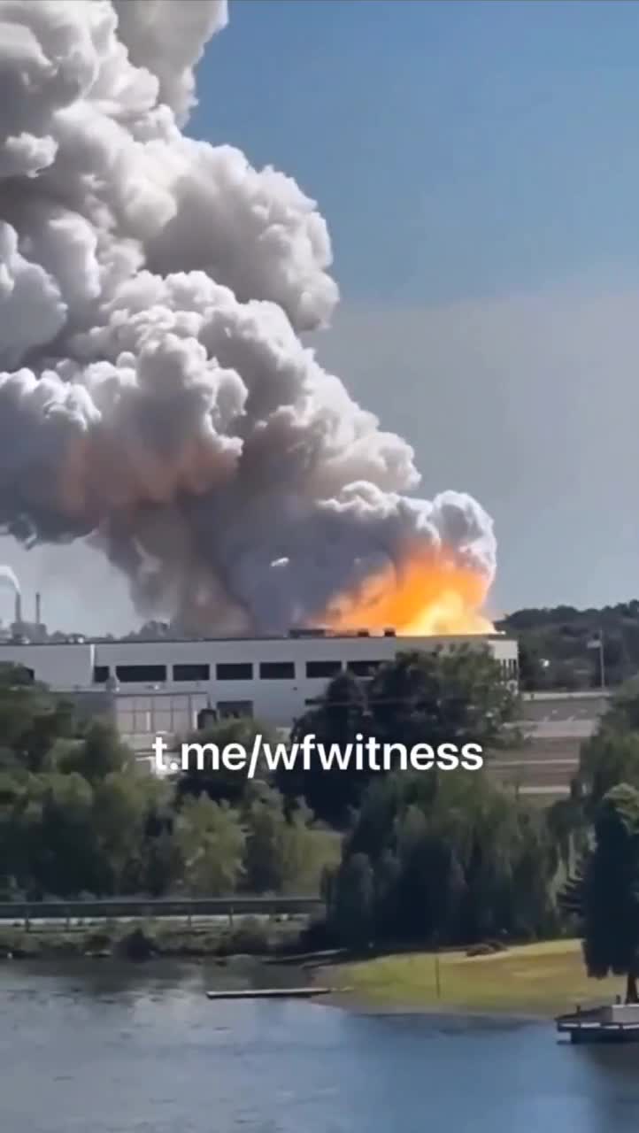   آتش‎سوزی مواد شیمیایی در ایندیانا آمریکا