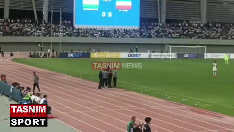   اعتراض کادرفنی ایران به داور چهارم در پی رد پنالتی