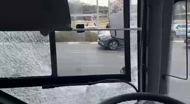   ویدئویی از داخل اتوبوس در لحظه شروع عملیات استشهادی