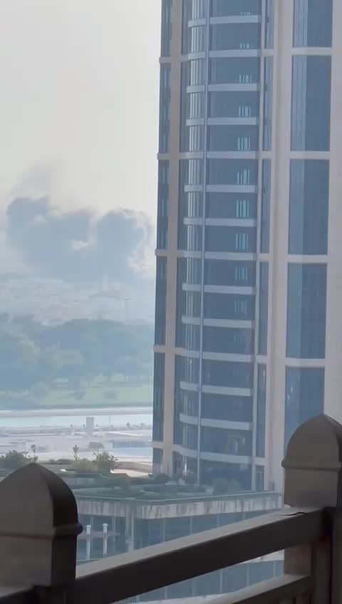   ویدئویی از لحظه حمله اسرائیل به دوحه