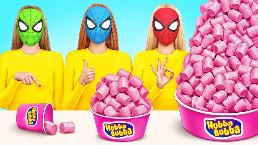 چالش غذایی | چالش غذا خوری | چالش خوردن | چالش کیک لبوبو| چالش سرگرمی بانوان