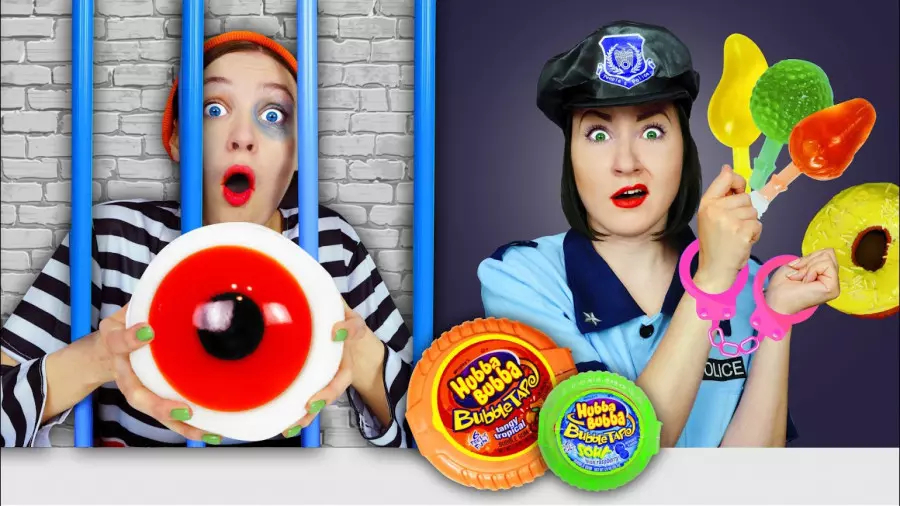 چالش غذا خوری اسمر/ چالش غذایی/ چالش خوراکی / چالش غذای ژله ای/ چالش خوردن